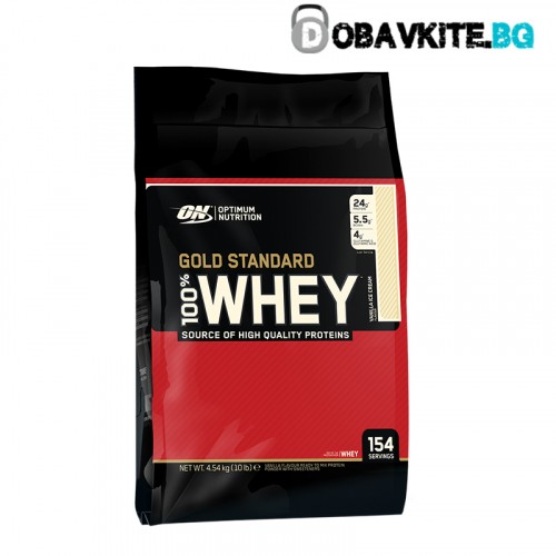 Gold Standard 100% Whey Protein / 4.54KG.
