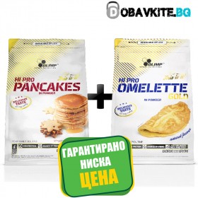 Hi Pro Pancakes + Hi Pro Omelette Gold